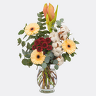 Blumenarrangement Joy mit Vase