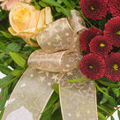 Blumenstrauß Winterzeit mit Vase & 2 Ferrero Rocher