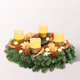 LED Wreath Shiny (Ø 30 cm)