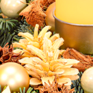 Adventskranz Shiny (Ø 30 cm) mit 2 Ferrero Rocher