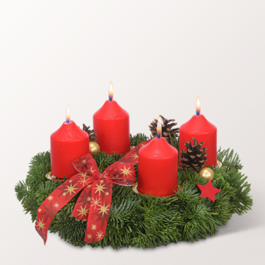 Adventskranz Klassischer Advent (Ø 30 cm)