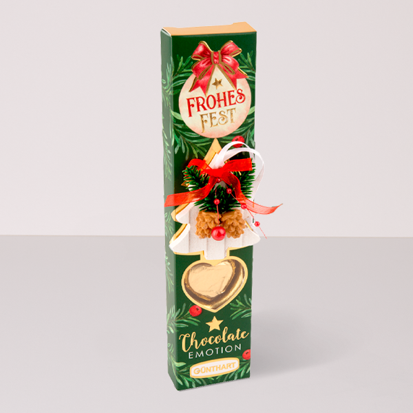 Pralinenpräsent Weihnachten mit Anhänger (40 g)