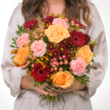 Flower Bouquet Warm Hug