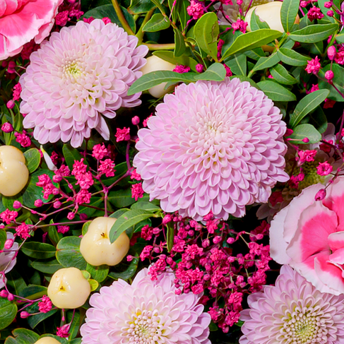 Blumenstrauß Schöner Sommer mit Vase