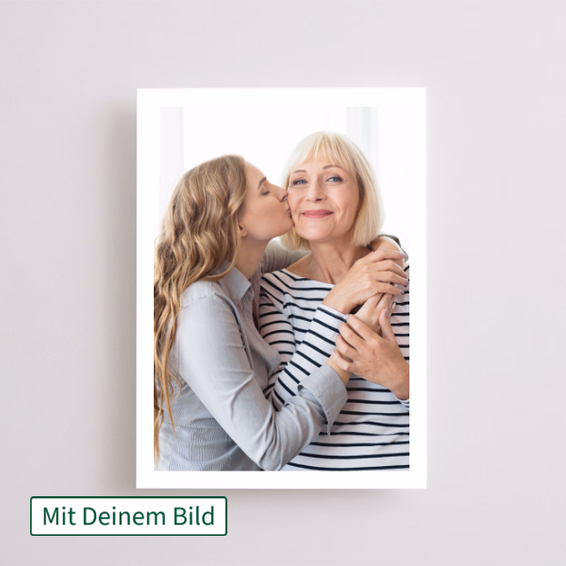 Dein persönliches Bild in einem Fotorahmen