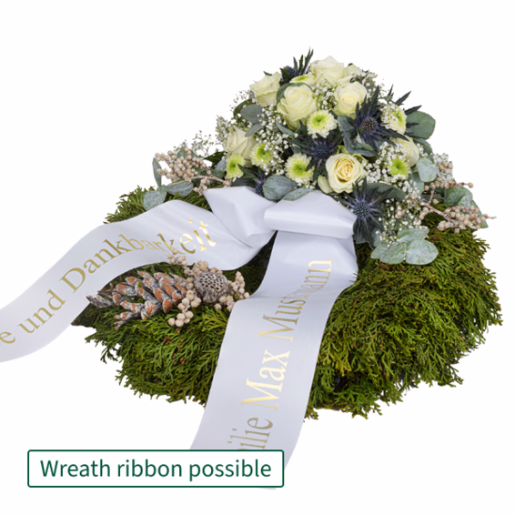 Urn Wreath Eleganz