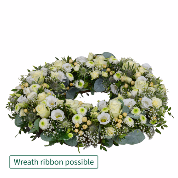 Sympathy Wreath in Memory
