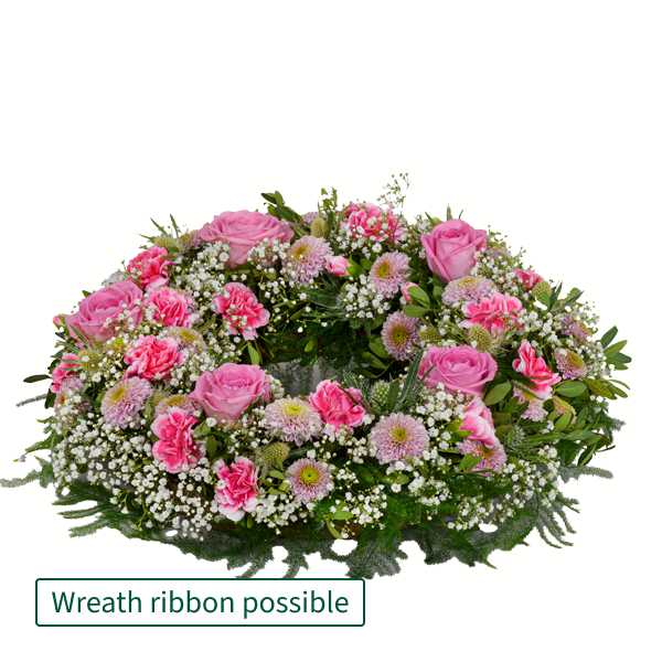 Sympathy Wreath from the heart