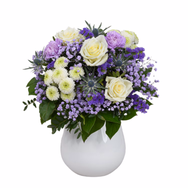 Trauerstrauß Anteilnahme mit Vase