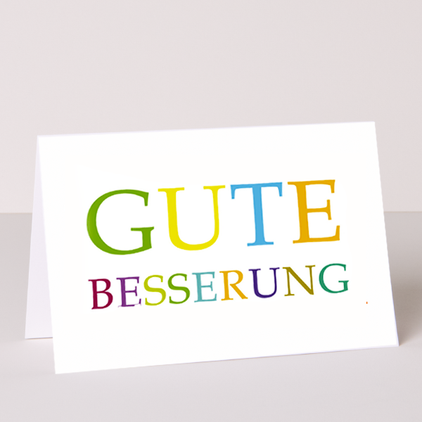 Greeting Card „Gute Besserung“