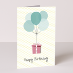 Motivkarte „Happy Birthday“