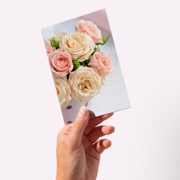 Greeting Card with roses