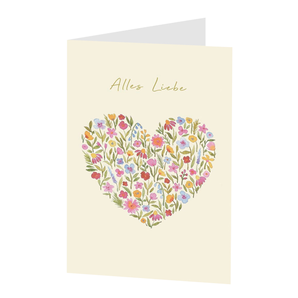 Motivkarte „Alles Liebe“