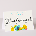 Motivkarte „Glückwunsch“