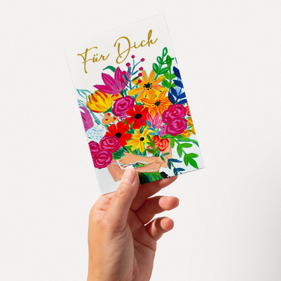 Greeting Card „Für Dich“