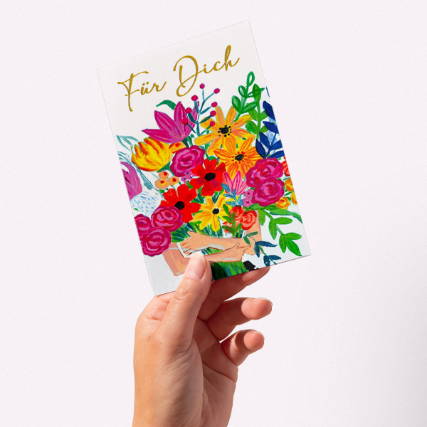 Motivkarte „Für Dich“