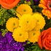 Flower Bouquet Goldener Herbst with vase & Teaballs & 3 Ferrero Giotto