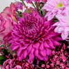 Flower Bouquet Herbstbote with vase & Teaballs & 3 Ferrero Giotto