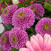 Premiumstrauß Herbstkind mit Premiumvase & Teaballs & Ferrero Giotto 3er