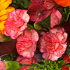 Blumenmix Indian Summer mit Teaballs & Ferrero Giotto 3er