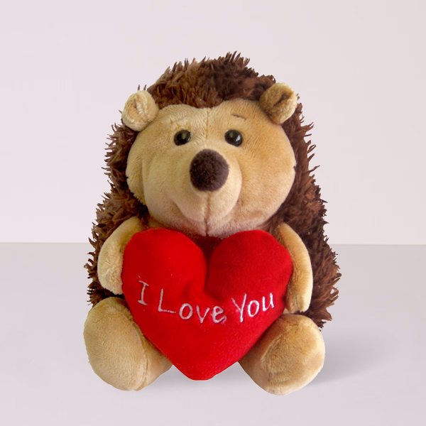 Igel mit Herz „I love you“ (16 cm)