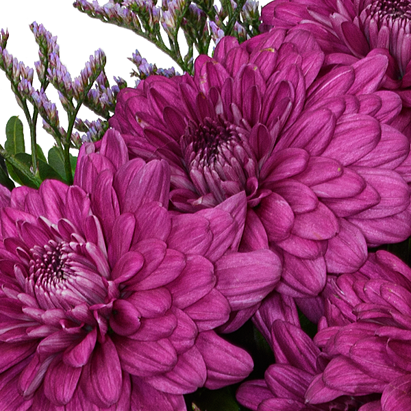 Flower Bouquet Herbstlichter with vase & 3 Ferrero Giotto Send