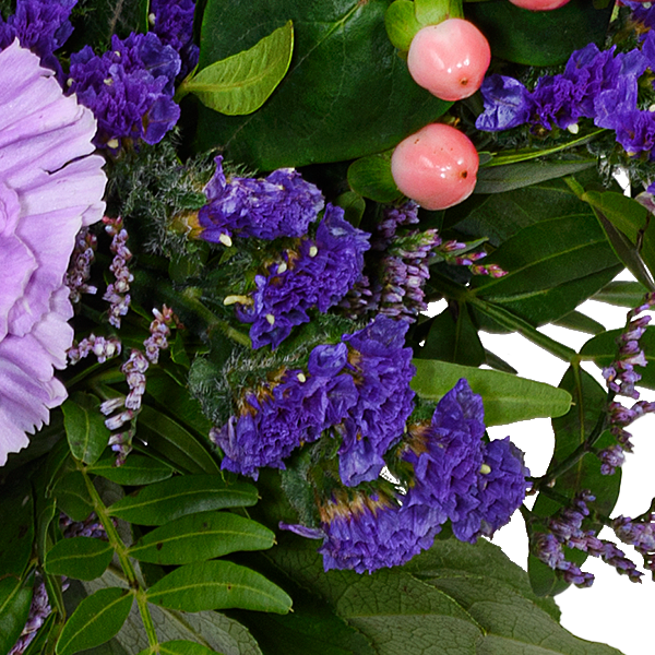 Flower Bouquet Herbstlichter with vase & 3 Ferrero Giotto Send