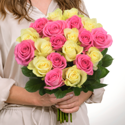 40er Rosenbund Rosenliebe mit Vase