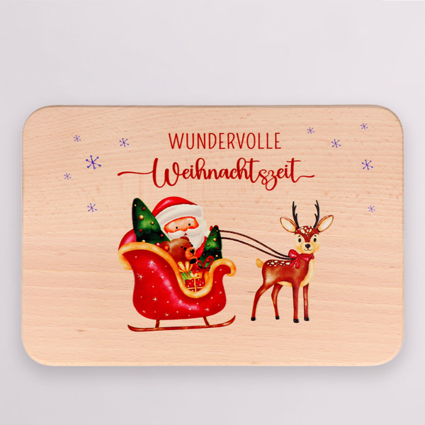 Breakfast Board „Wundervolle Weihnachtszeit“