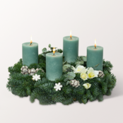 Adventskranz Fancy Christmas (Ø 35 cm) mit Ferrero Giotto 3er