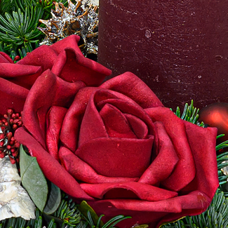 Wreath Glorious Christmas (Ø 35 cm) with 3 Ferrero Giotto