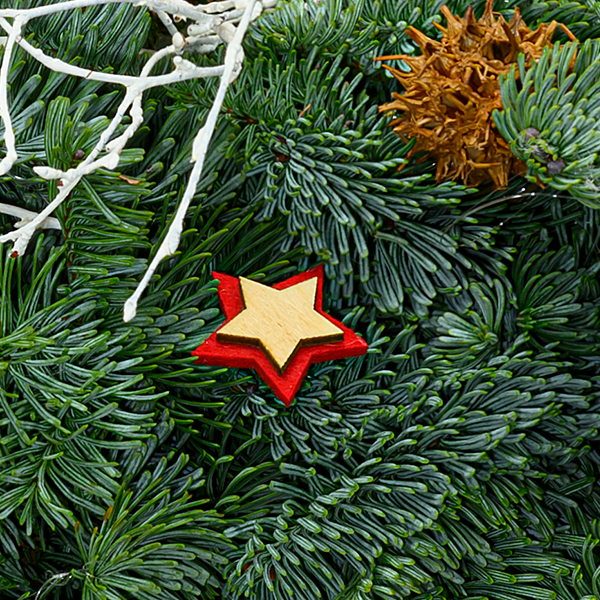 Adventskranz Leuchtender Advent (Ø 40 cm) mit Ferrero Giotto 3er