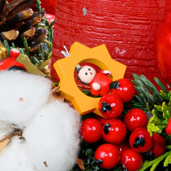 Adventskranz Adventszeit (Ø 40 cm)