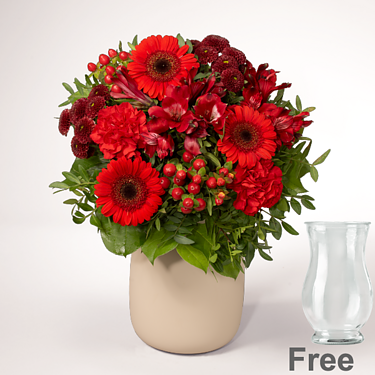 Flower Bouquet Fabelhaft with vase