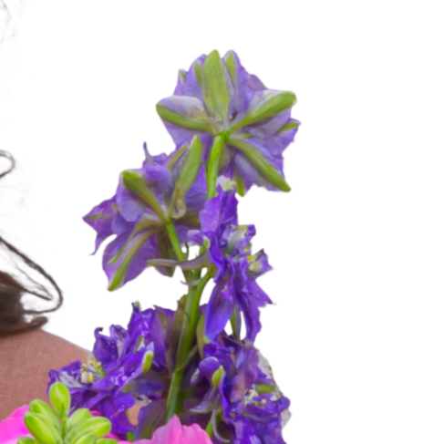 Flower Bouquet Herzlich