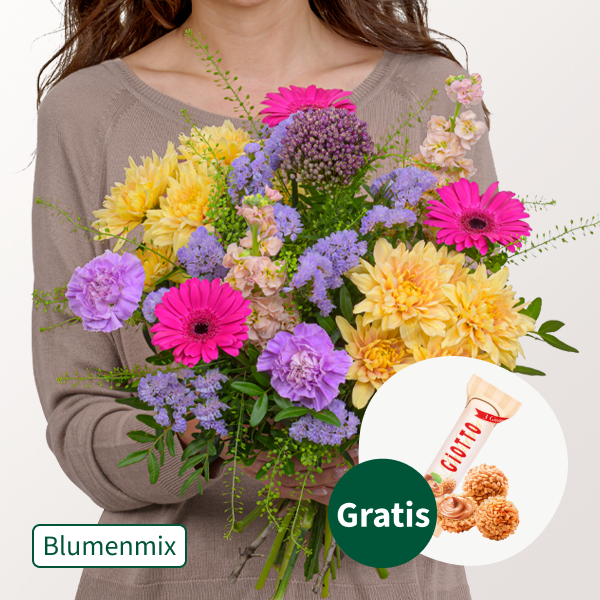 Blumenmix Blumensymphonie mit Ferrero Giotto 3er