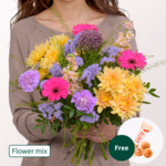 Flower Mix Blumensymphonie with 3 Ferrero Giotto