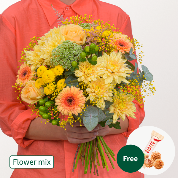 Flower Mix Blumenwunder mit 3 Ferrero Giotto