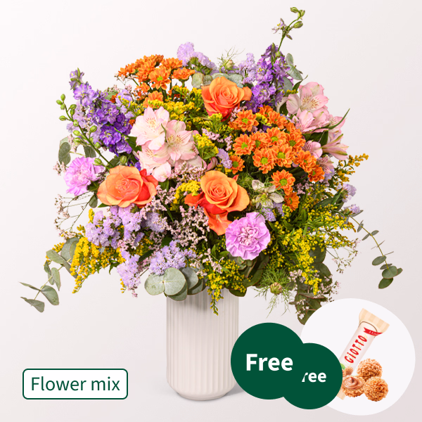 Flower Mix Blütenfest with 3 Ferrero Giotto