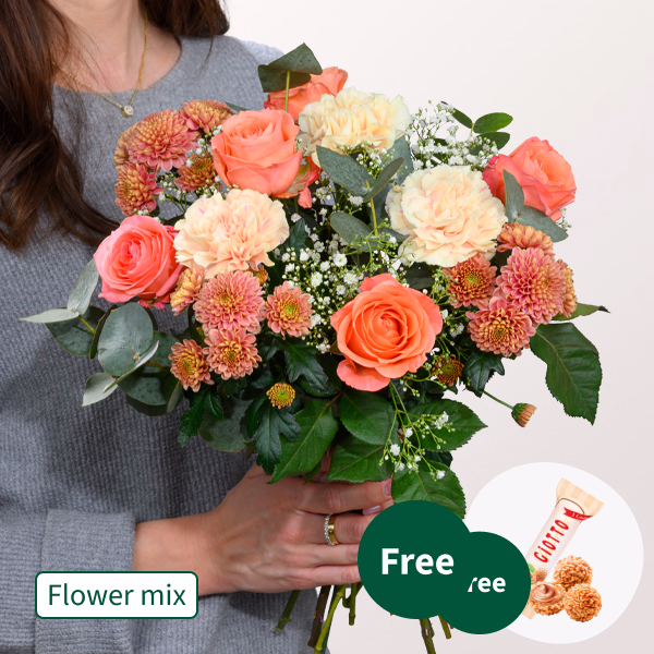 Flower Mix Blumengedicht with 3 Ferrero Giotto