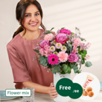 Flower Mix Sweet Dreams with 3 Ferrero Giotto