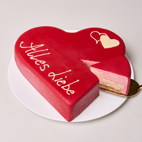 Konditoren Herztorte „Alles Liebe“