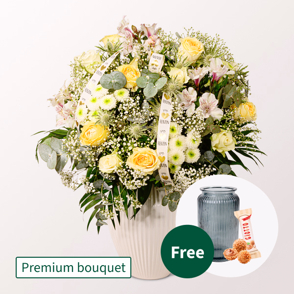 Premium Bouquet Ballade with Ferrero Giotto