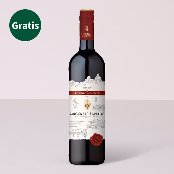 Rotwein „Lorenzo de’ Medici“ (0,75 l)