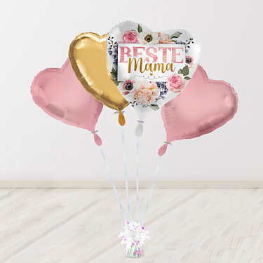Heliumballon Geschenk „Beste Mama“