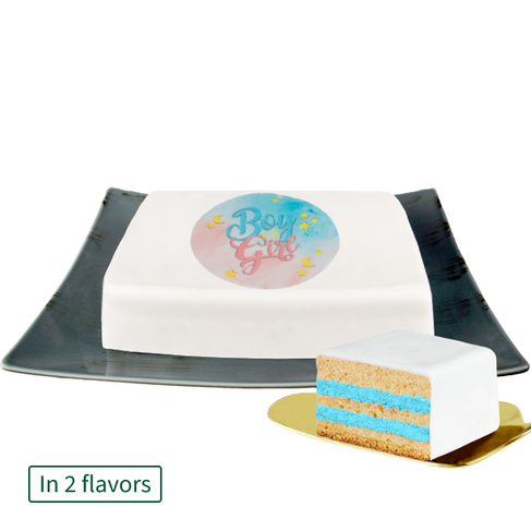 Gender Reveal Cake