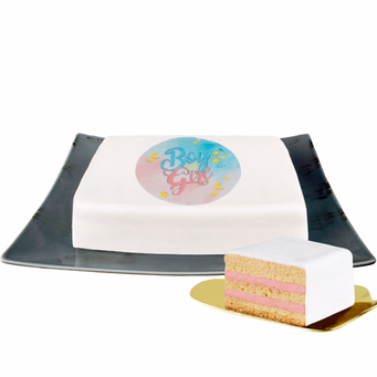 Gender Reveal Cake