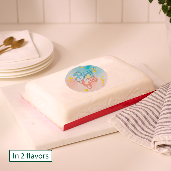 Gender Reveal Cake