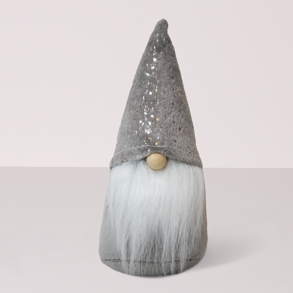 Stoffwichtel mit Samthut (13 cm)