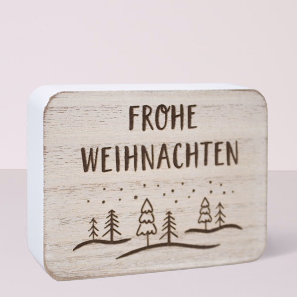 Decoration Board „Frohe Weihnachten“